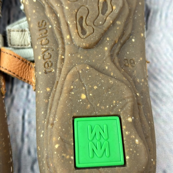 EL NATUALISTA PANGLAO Multicolored Leather Strappy Strap Slip On Flat Sandals - Picture 14 of 17